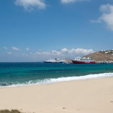 Апартаменты Sunshine Near New Port Of Mykonos *